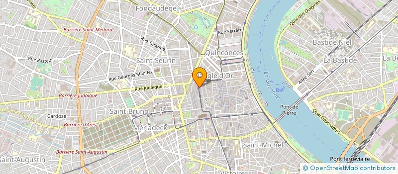 localisation de l'entreprise GROUPE MAJOR PREPA à BORDEAUX