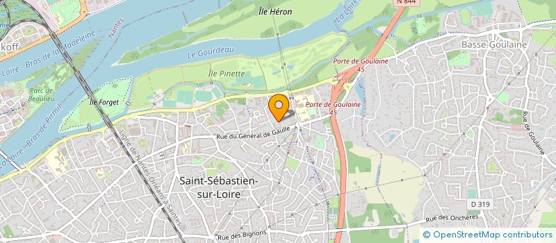 localisation de l'entreprise GROUPE MALIX à SAINT-SEBASTIEN-SUR-LOIRE