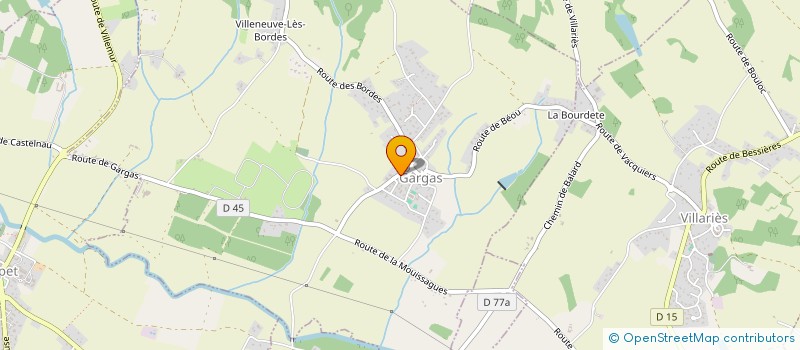 localisation de l'entreprise GROUPE MANFRIN BATIMENT  GARGAS