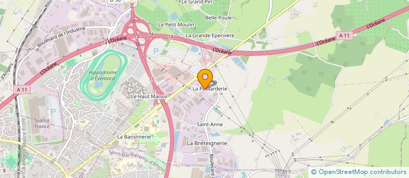 localisation de l'entreprise GROUPE MAPWATER à VERRIERES-EN-ANJOU