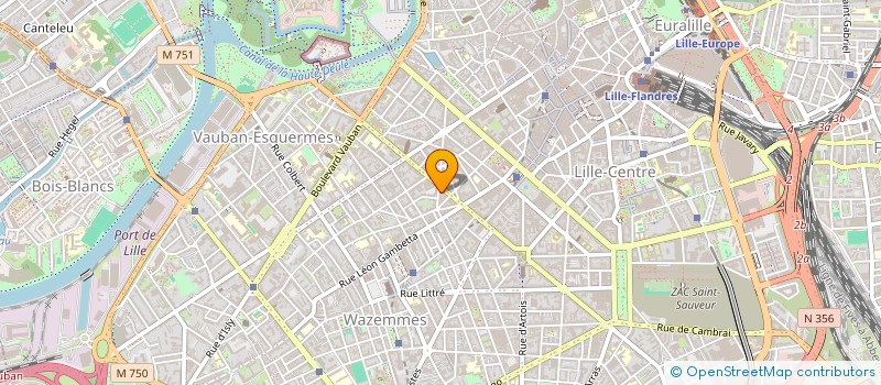 localisation de l'entreprise GROUPE MARCO à LILLE