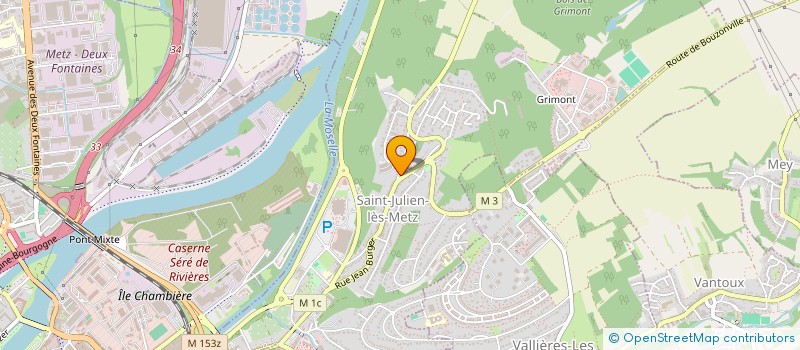 localisation de l'entreprise GROUPE MARENO  SAINT-JULIEN-LES-METZ