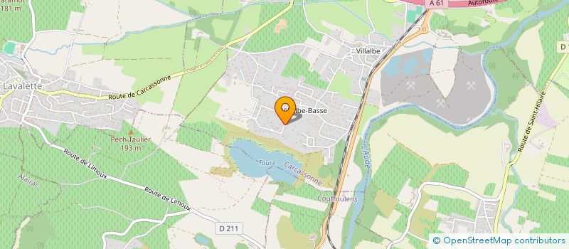 localisation de l'entreprise GROUPE MARGAT  CARCASSONNE