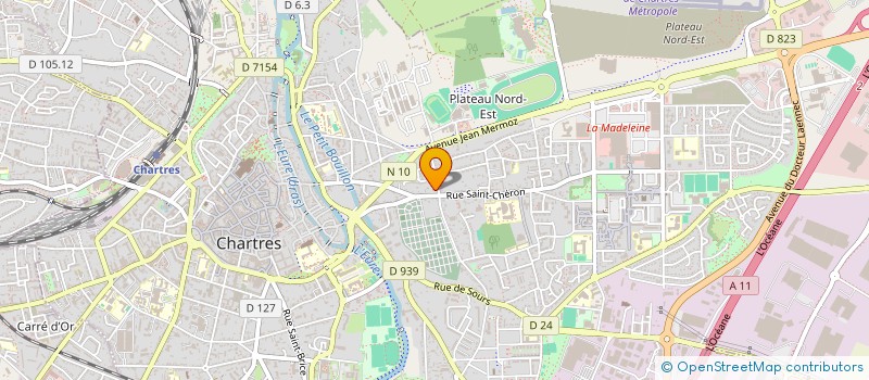 localisation de l'entreprise GROUPE MARTINS à BOUVILLE