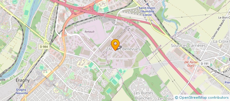 localisation de l'entreprise GROUPE MARTINS HOLDING  HERBLAY-SUR-SEINE