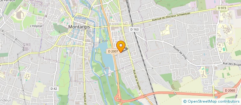localisation de l'entreprise GROUPE MASTER MEDIA à MONTARGIS
