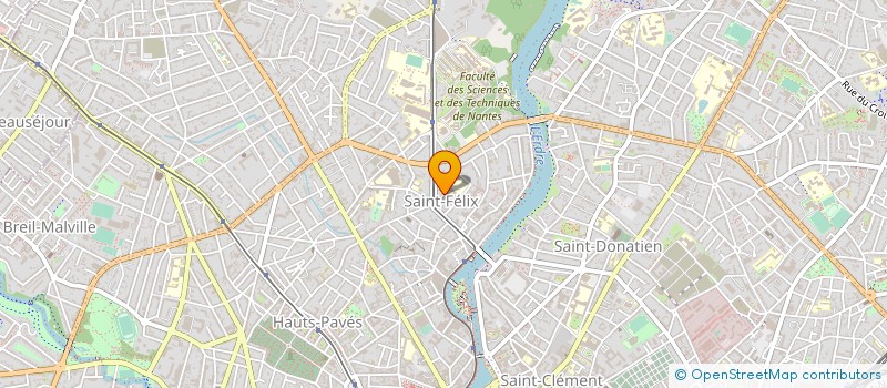 localisation de l'entreprise GROUPE MASTOCK à NANTES