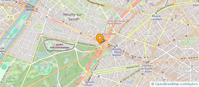localisation de l'entreprise GROUPE MAUREL ENERGIE à NEUILLY-SUR-SEINE