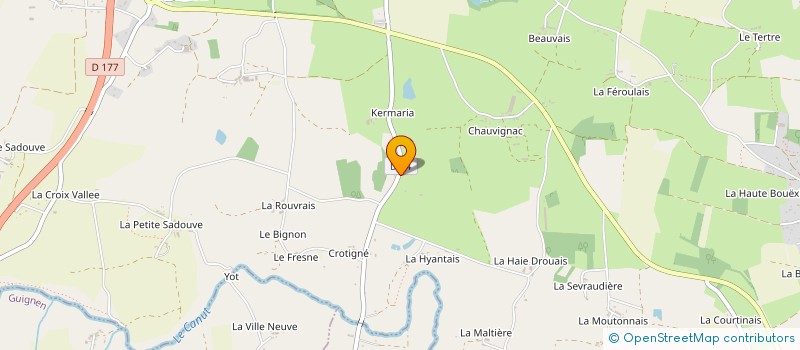 localisation de l'entreprise GROUPE MAUSSION  GUICHEN