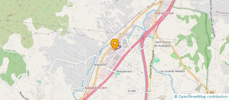 localisation de l'entreprise GROUPE MC CONSTRUCTION à AUBAGNE