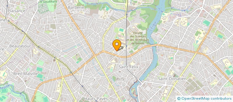 localisation de l'entreprise GROUPE MC3 à NANTES