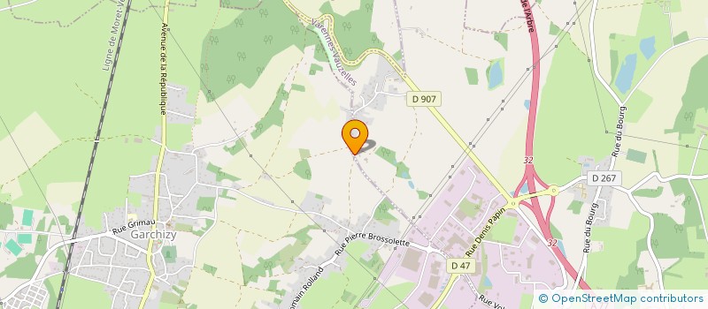 localisation de l'entreprise GROUPE MD à VARENNES VAUZELLES