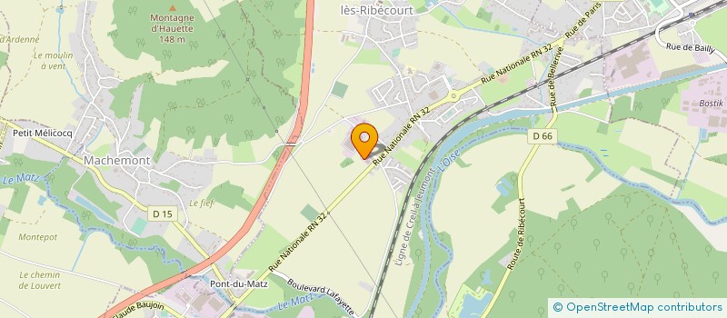 localisation de l'entreprise GROUPE MECA 2M à CAMBRONNE-LES-RIBECOURT