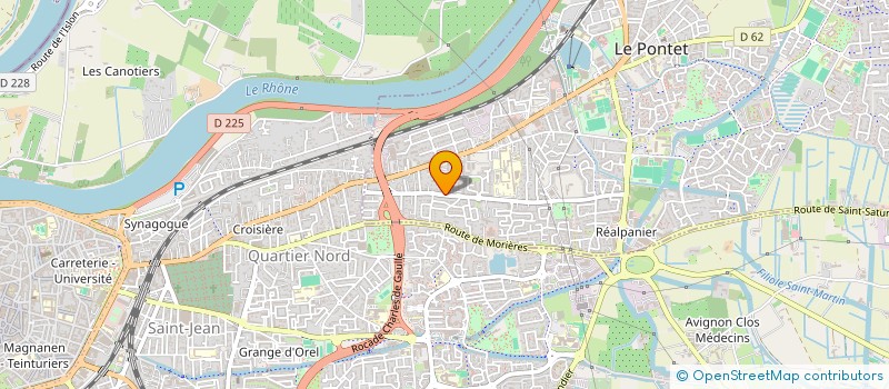 localisation de l'entreprise GROUPE MECHWATT  LE PONTET