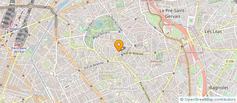 localisation de l'entreprise GROUPE MEDIA PRESSE  PARIS