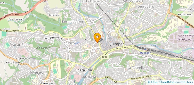 localisation de l'entreprise GROUPE MEDIATIONS à QUIMPER