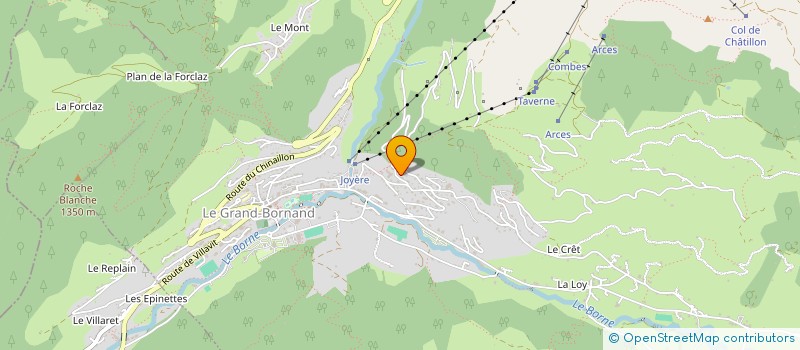 localisation de l'entreprise GROUPE MEDICAL DE ST JEAN DE SIXT  SAINT-JEAN-DE-SIXT