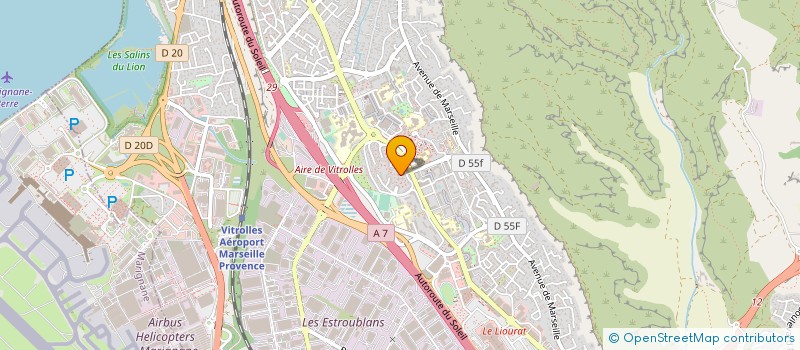 localisation de l'entreprise GROUPE MEDICAL DES SALYENS à VITROLLES