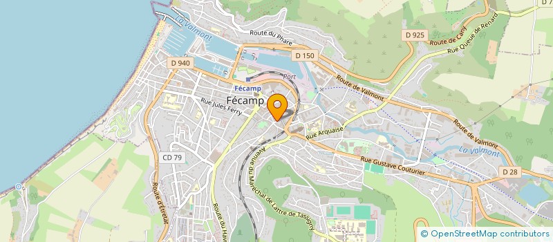 localisation de l'entreprise GROUPE MEDICAL DU BAIL à FECAMP