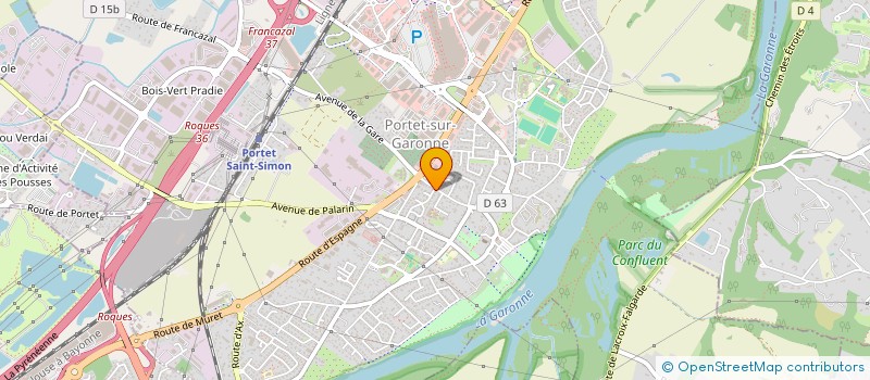 localisation de l'entreprise GROUPE MEDICAL LES FLORALIES  PORTET-SUR-GARONNE