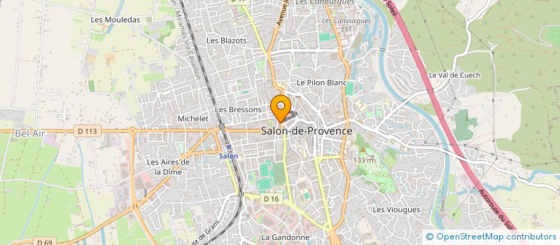 localisation de l'entreprise GROUPE MEDICAL NOSTRADAMUS  SALON-DE-PROVENCE