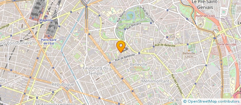 localisation de l'entreprise GROUPE MEDICAL RAMPAL  PARIS