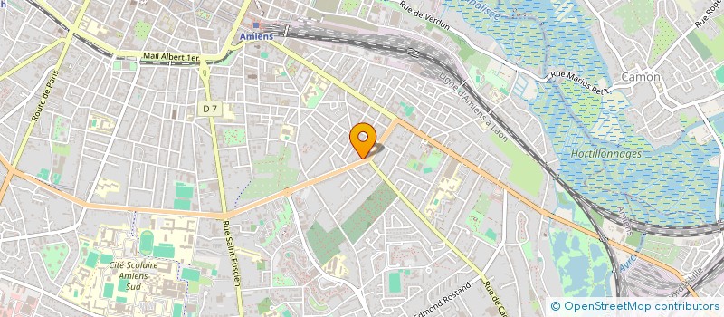 localisation de l'entreprise GROUPE MEDICAL ST FUSCIEN à AMIENS