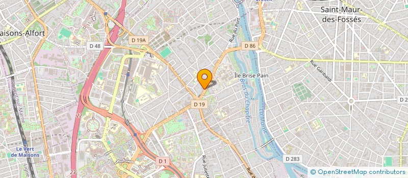 localisation de l'entreprise GROUPE MEDICO DENTAIRE CRETEIL à CRETEIL
