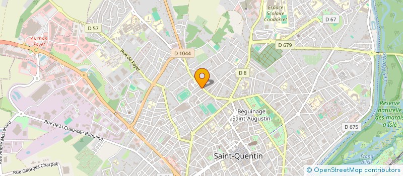 localisation de l'entreprise GROUPE MENUISIER DE FRANCE à SAINT QUENTIN
