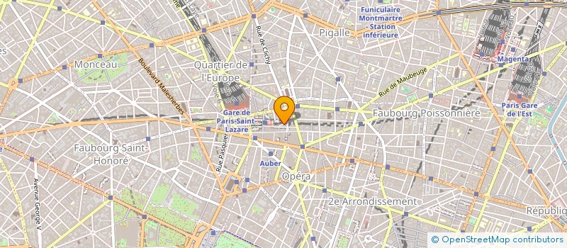 localisation de l'entreprise GROUPE MERCURE  PARIS