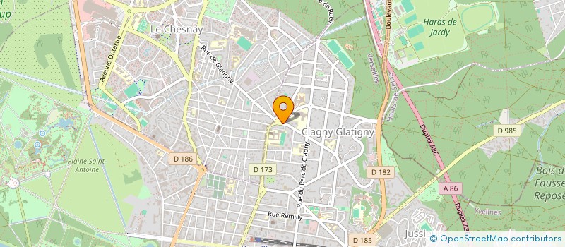 localisation de l'entreprise GROUPE MERCURIEL à VERSAILLES