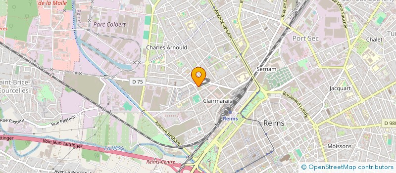 localisation de l'entreprise GROUPE MERITH&DORLISK  REIMS