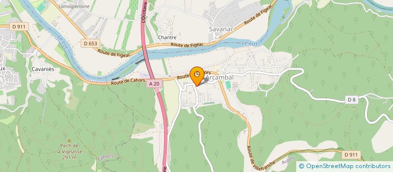 localisation de l'entreprise GROUPE MEYERES à BELLEFONT-LA RAUZE