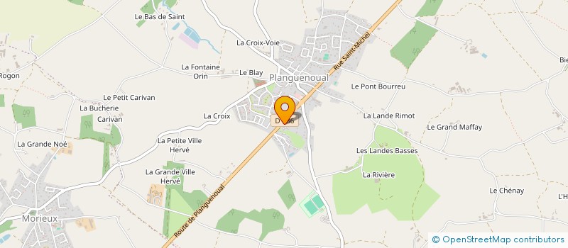 localisation de l'entreprise GROUPE MG&AG  LAMBALLE-ARMOR