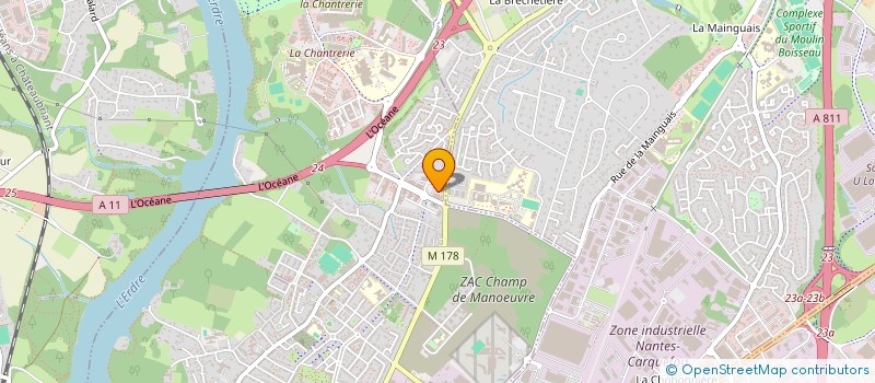 localisation de l'entreprise GROUPE MG IMMO  NANTES