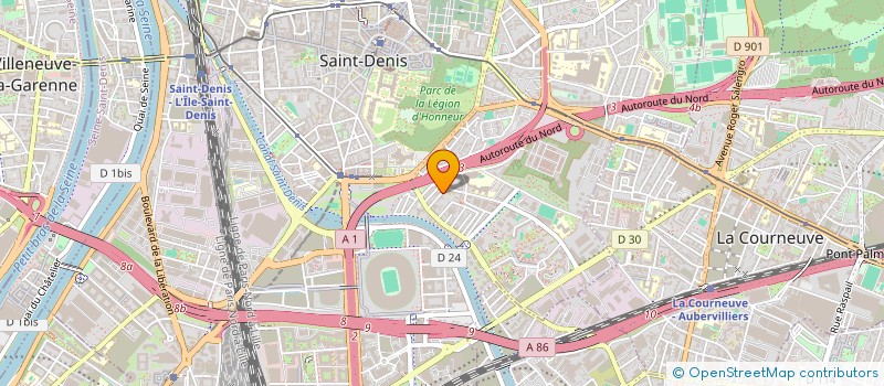 localisation de l'entreprise GROUPE MG RENOV à SAINT-DENIS