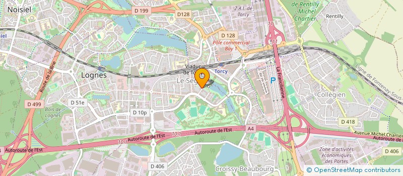 localisation de l'entreprise GROUPE MICHA SPENCER à LOGNES