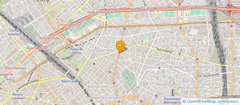 localisation de l'entreprise GROUPE MILHOUD CLERO à PARIS