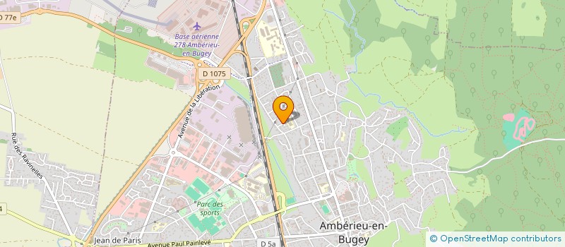 localisation de l'entreprise GROUPE MINAND DEMENAGEMENT SERVICE  AMBERIEU-EN-BUGEY