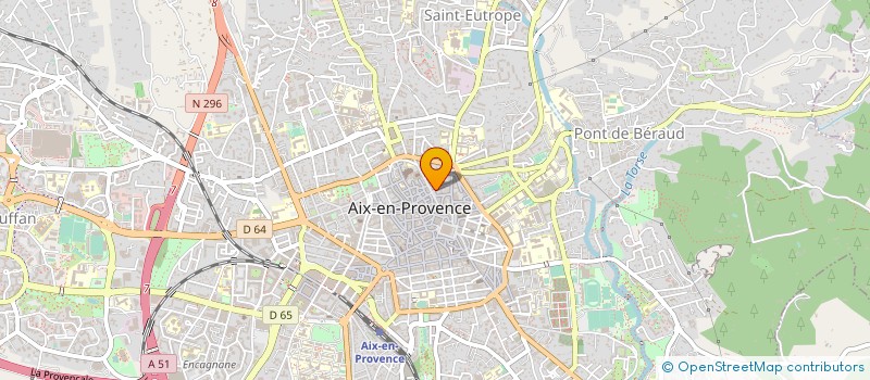 localisation de l'entreprise GROUPE MIRABEAU FONCIER à AIX-EN-PROVENCE
