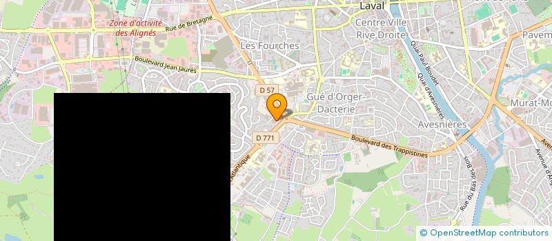 localisation de l'entreprise GROUPE MIRWAULT à LAVAL