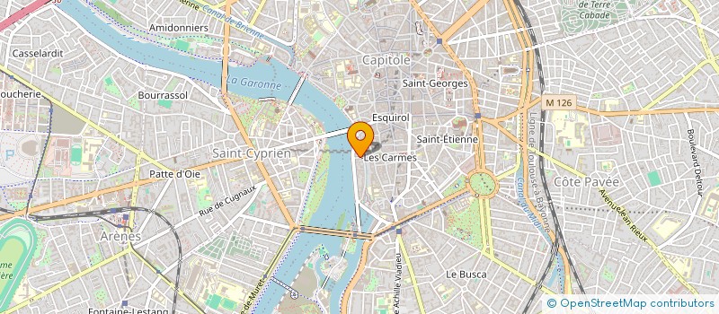 localisation de l'entreprise GROUPE ML  TOULOUSE