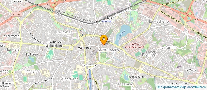 localisation de l'entreprise GROUPE MLD à VANNES