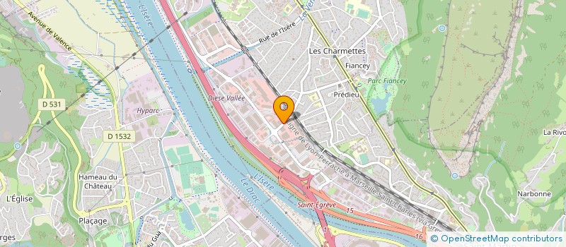 localisation de l'entreprise GROUPE MO à SAINT-EGREVE