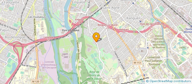 localisation de l'entreprise GROUPE MODE LB à TOULOUSE