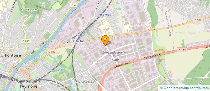 localisation de l'entreprise GROUPE MONA à SAINT-OUEN-L'AUMONE