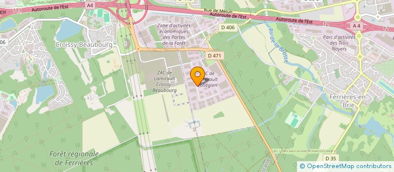 localisation de l'entreprise GROUPE MORGADO à COLLEGIEN