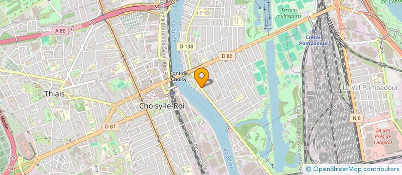 localisation de l'entreprise GROUPE MOUNA PROPRE à CHOISY-LE-ROI