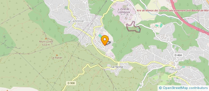 localisation de l'entreprise GROUPE MP  PEYPIN