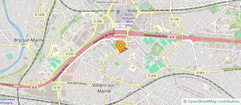 localisation de l'entreprise GROUPE MPUNGA MUKENDI  VILLIERS-SUR-MARNE